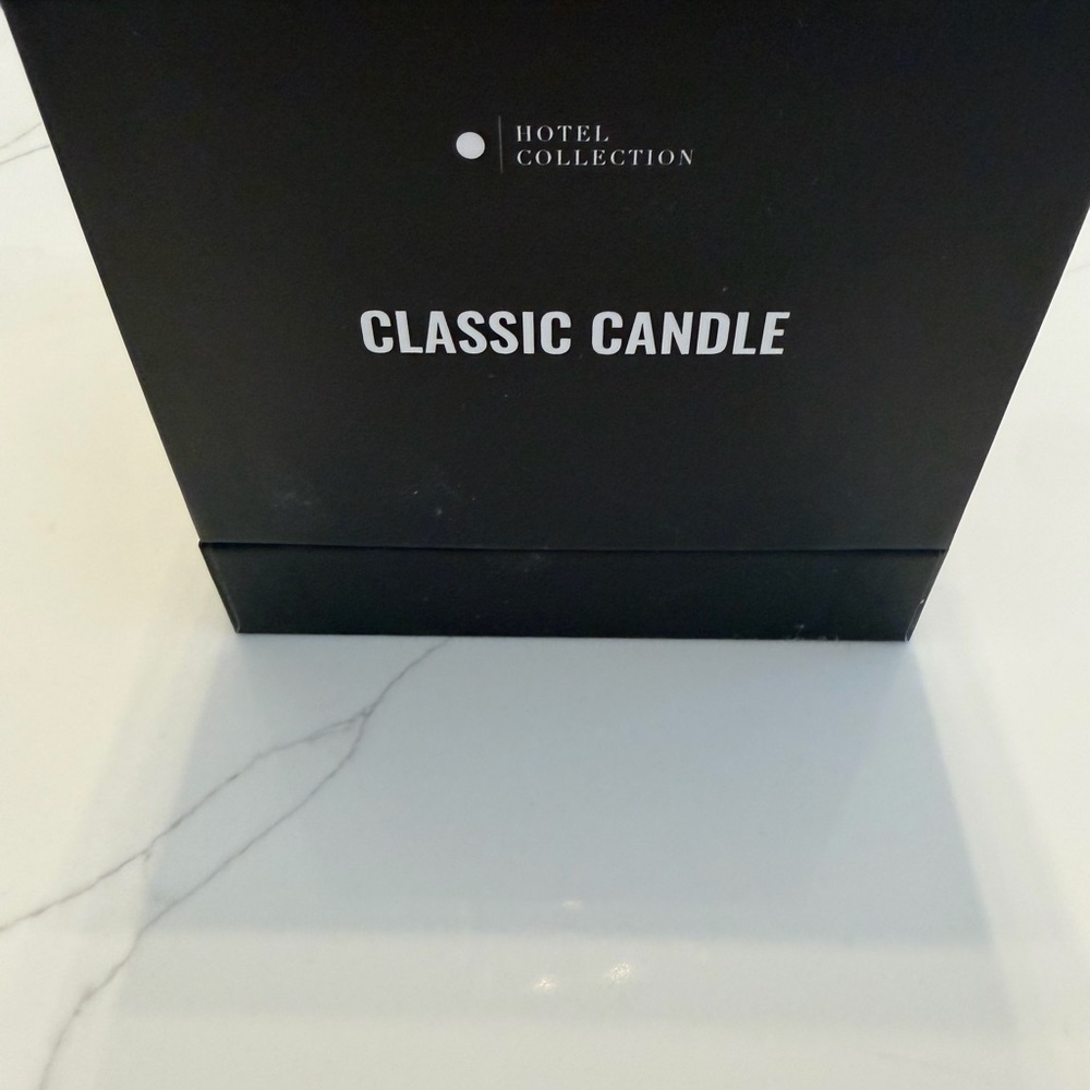 Hotel Collection Black Classic Candle MY WAY